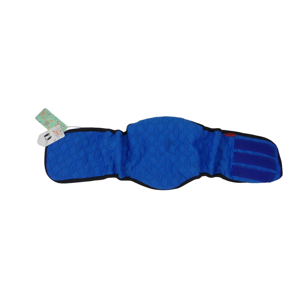 Moxie Blue Infant Tummy Wrap Colic Relief Band Adjustable Hook Loop Fastener NEW